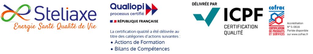 Stage organisé par Steliaxe, organisme de formation et de bilan agréé Qualiopi